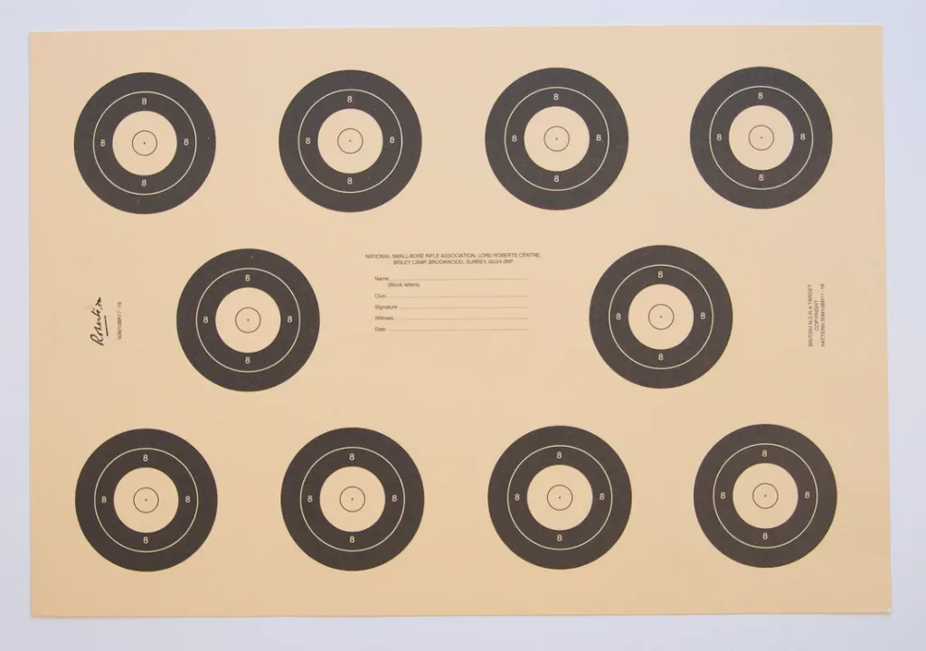 [SSSNSRA002] Bench Rest 50 metre 10 Target (50M10BR17-18)