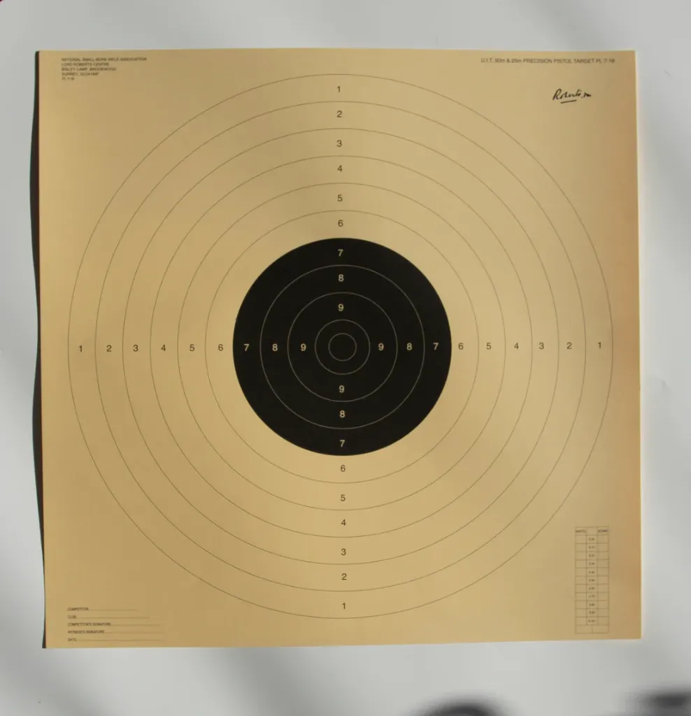 [SSSNSRA035] NSRA PL7-18 (50M & 25M Pistol 1 Target)