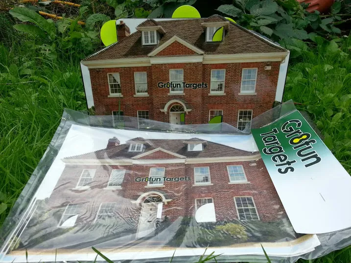 [HH1-stickers] Vinyl Replacement stickers for the Hostage House target