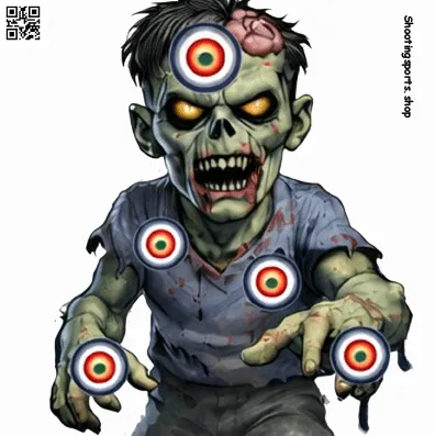 [SSSTGT0014B] Derek the Zombie - Paper 14cm x 14cm